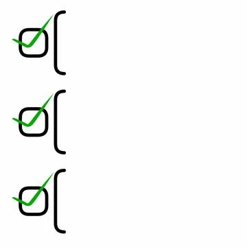 Checklist Cartoon Vector Attendance Paper Illustration. Education Business Icon  Illustrazione stock