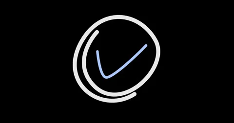 Checklist on the circle sign Stock Footage 284582994