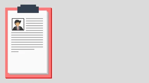 Checklist on clipboard with boxes being tick Stock Footage 278131503