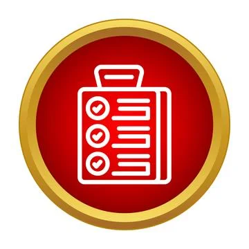 Checklist on clipboard with check marks completing tasks Stock Illustration