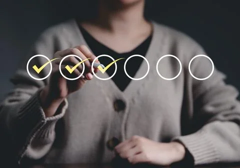 Checklist concept. Stock Photos