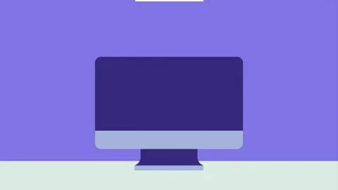 Checklist document appearing on computer screen animation Stock-Footage 334572458