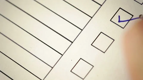 Checklist  have to do thing Stock Footage 36245455