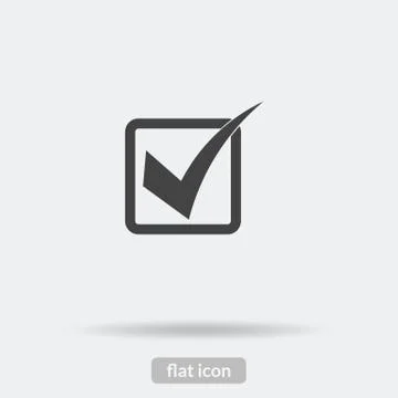 Checklist icon, Black vector is type EPS10 Stock Illustration