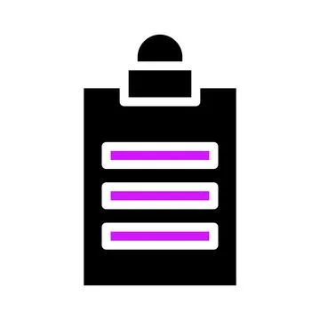 Checklist icon. Concept of to do list, task management, and organization. Stock Illustration