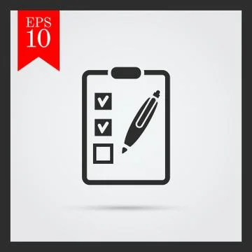 Checklist icon Stock-Illustration