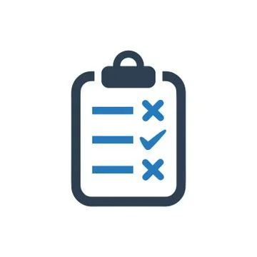 Checklist Icon Illustrazione stock