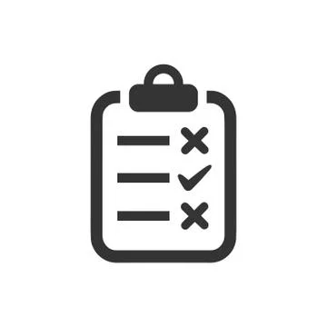 Checklist Icon Illustrazione stock