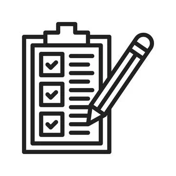 Checklist Icon Image. Stock-Illustration