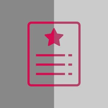 Checklist  icon stock vector illustration flat design Ilustração Stock