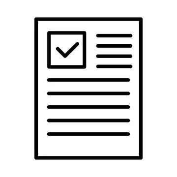 Checklist icon. Task list memo. Vector. Stock Illustration