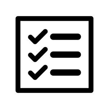 Checklist icon. Task list. Vector. Illustrazione stock