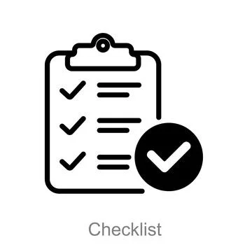 Checklist Stock Illustration