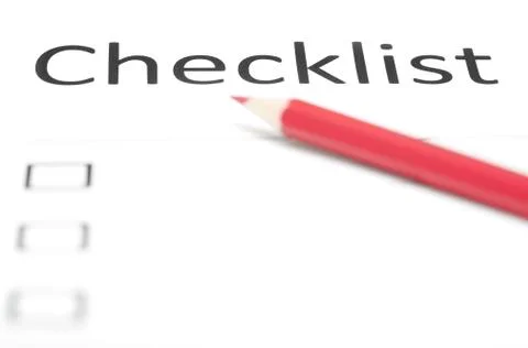 Checklist Stock Photos