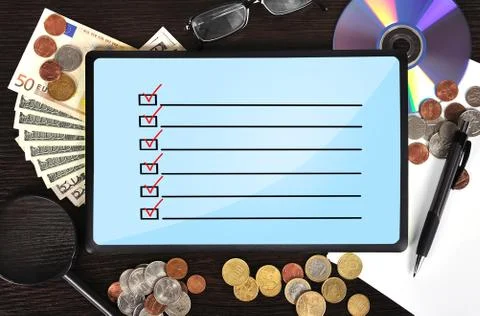 Checklist Stock Photos