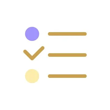 Checklist pixel perfect flat gradient color ui icon イラスト素材
