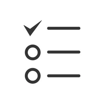 Checklist Report Icon Stock Illustration