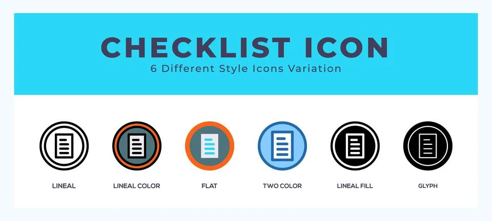 Checklist symbol. logo. icon vector illustration. Stock Illustration