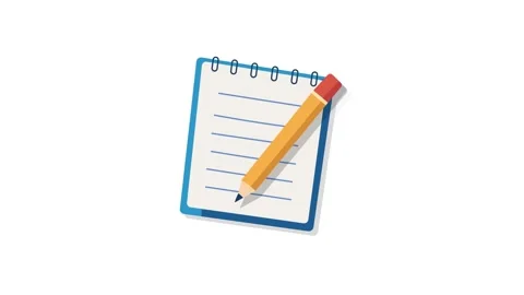 Checklist Task Completion Concept Icon animation. Stock Footage 346253840