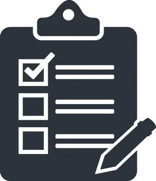 Checklist, Task Management, To Do List 库存插图