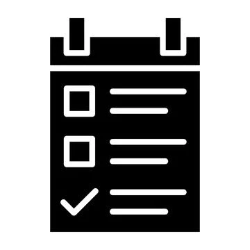 Checklist Vector Icon Design Illustration 스톡 일러스트