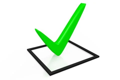 Checkmark concept Stock Illustration