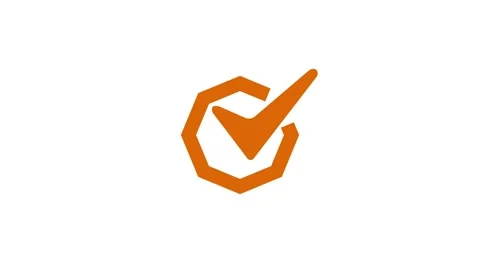 Checkmark in Geometric Shape Animation Stock Footage 307720856