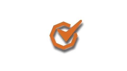 Checkmark in Geometric Shape Animation Stock Footage 307720877