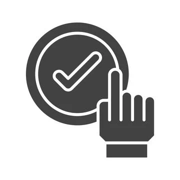 Checkmark Icon Image. Stock Illustration