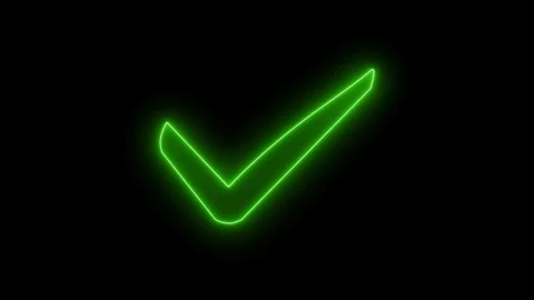 Checkmark Icon Motion Graphics for Validation and Completed Task Concepts Stock-Footage 337012972