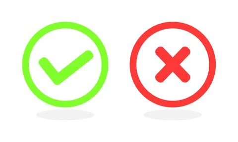 Checkmark icon for web and app. Vector illustration. 스톡 일러스트