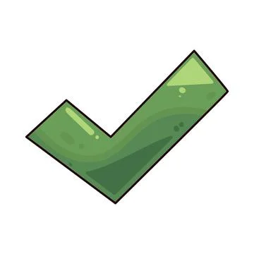 Checkmark illustration 스톡 일러스트