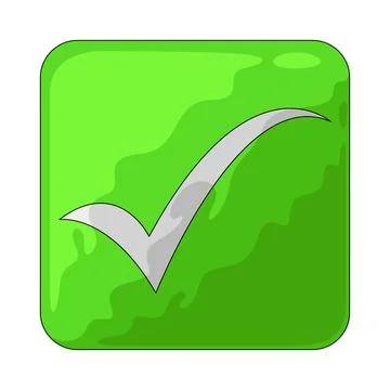 Checkmark illustration Stock Illustration