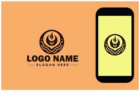 Checkmark logo icon vector art graphics for business brand app icon check m.. Stock Illustration