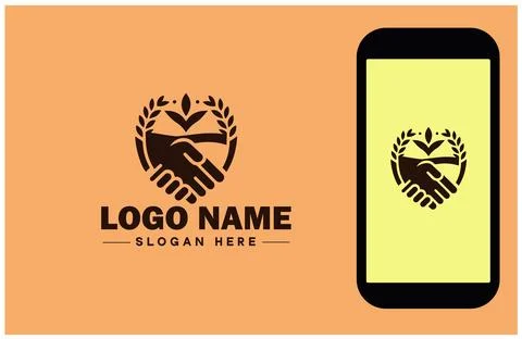 Checkmark logo icon vector art graphics for business brand app icon check m.. Illustrazione stock