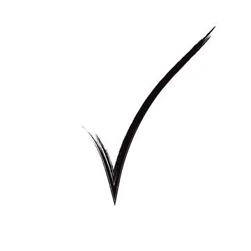 Checkmark or confirm icon button. Checkmark icon, vector on white background Stock Illustration