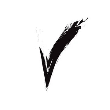 Checkmark or confirm icon button. Checkmark icon, vector on white background Stock Illustration