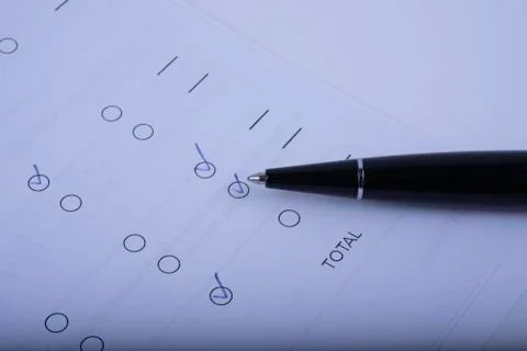 Checkmarks Stock Photos