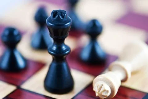 Checkmate in chess Stock Photos