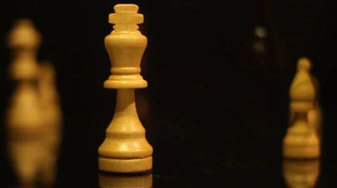 Checkmate Narrow Depth of Field Stock Footage 1002396