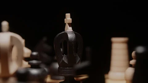Checkmate, victory symbol. Intelligence and strategy concept. Stock Footage 148438095