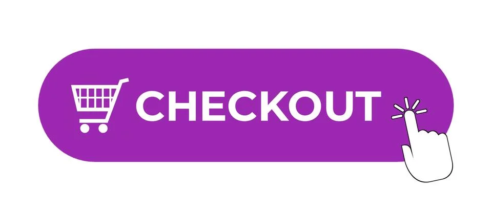Checkout Button Stock Illustration
