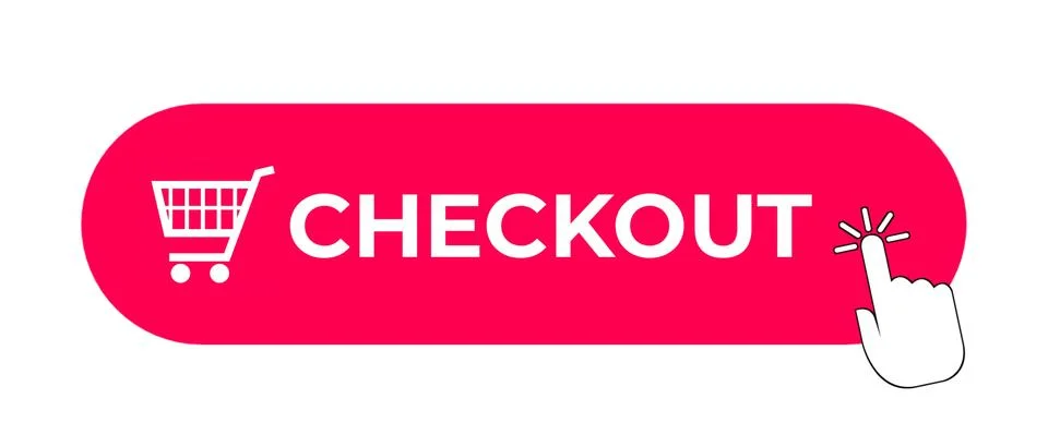 Checkout Button Stock Illustration