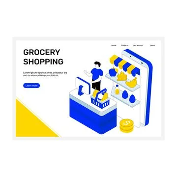 Checkout Counter Stock Illustration