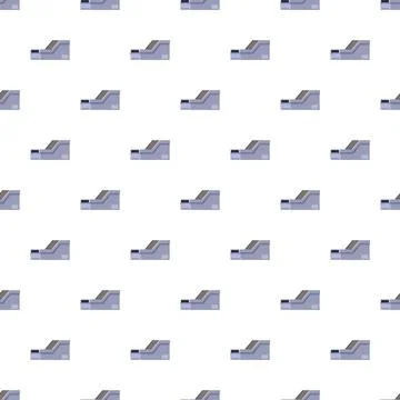Checkout counter pattern illustrating retail and shopping service Stock Illustration