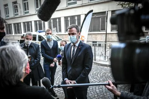 CheckPoint prevention and screening centre in Paris, France - 01 Dec 2020 Stock-Fotos