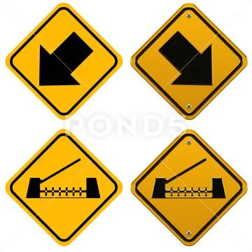 Checkpoint Warning PSD Template