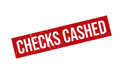 Checks Cashed Rubber Stamp. Checks Cashed Rubber Grunge Stamp Seal Vector I.. Stock Illustration