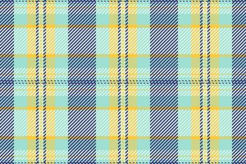 Checks check plaid vector, couch background textile fabric. Colorful textur.. Stock Illustration