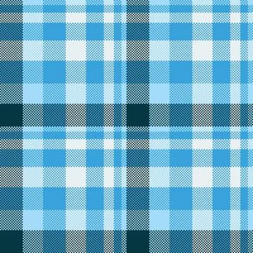 Checks plaid pattern background, cold seamless texture tartan. Creation che.. 스톡 일러스트